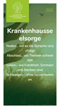 Mobile Screenshot of krankenhausseelsorge-westfalen.de